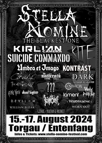 Kirlian Camera flyer