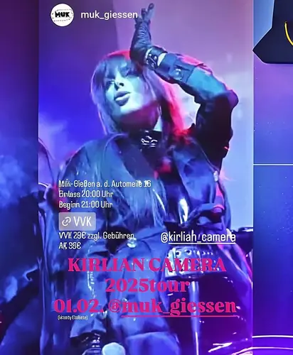 Kirlian Camera flyer