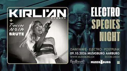 Kirlian Camera flyer