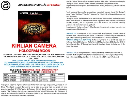 Kirlian Camera, 2018