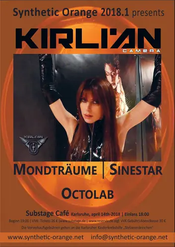 Kirlian Camera flyer