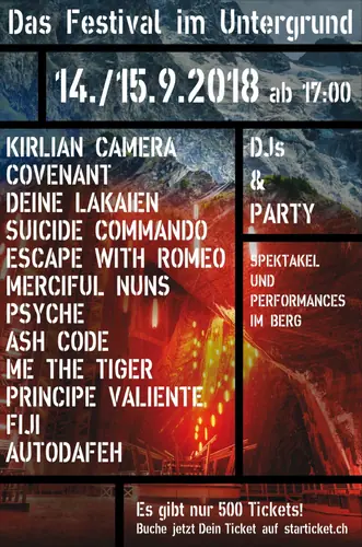Kirlian Camera flyer