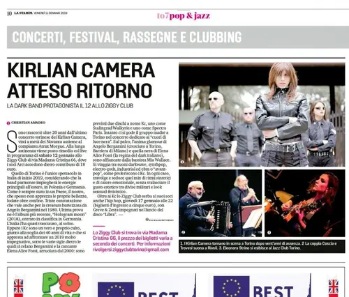 Kirlian Camera, 2019