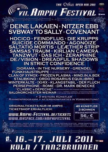 Kirlian Camera flyer