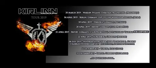 Kirlian Camera flyer