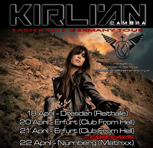 Kirlian Camera flyer