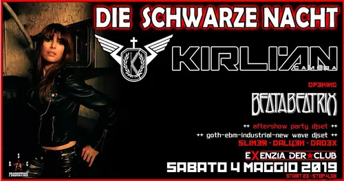 Kirlian Camera flyer