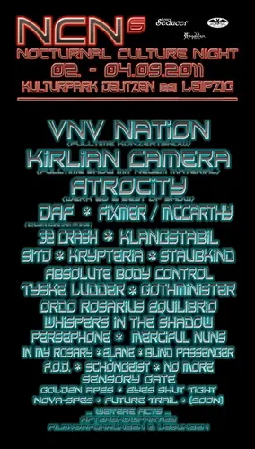 Kirlian Camera flyer
