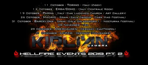 Kirlian Camera flyer