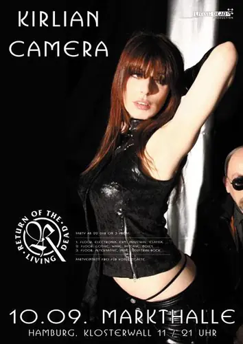 Kirlian Camera flyer