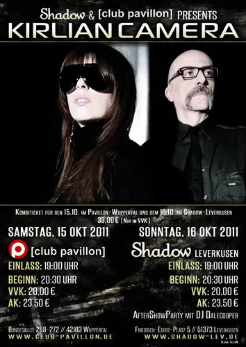 Kirlian Camera flyer