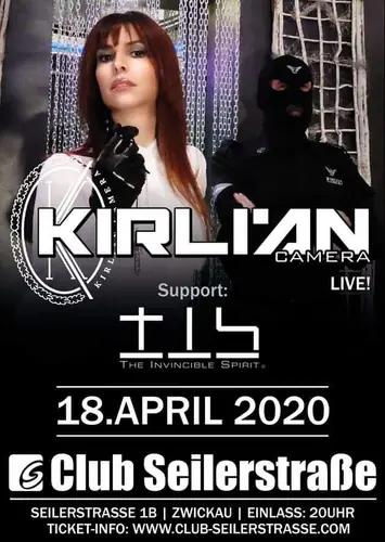 Kirlian Camera flyer