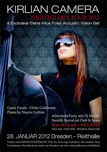 Kirlian Camera flyer
