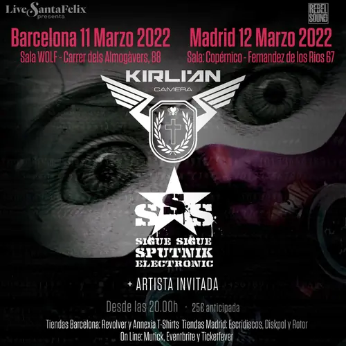 Kirlian Camera flyer