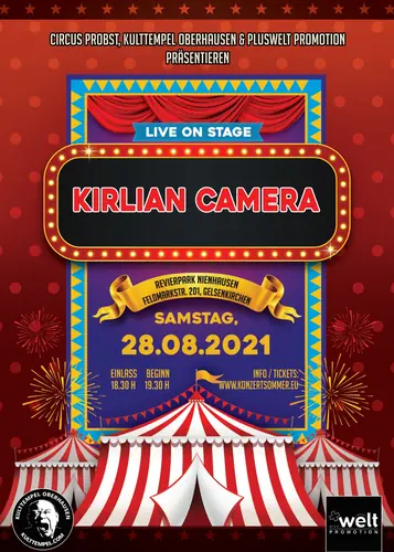 Kirlian Camera flyer