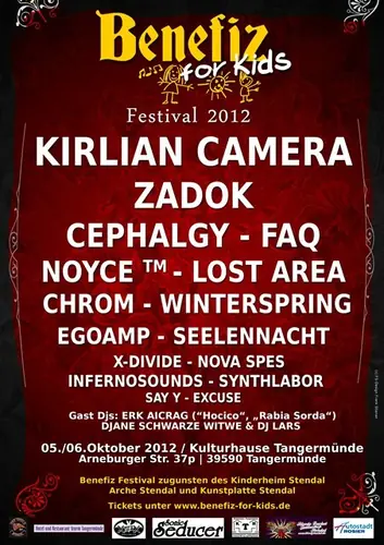 Kirlian Camera flyer
