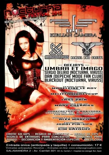 Kirlian Camera flyer