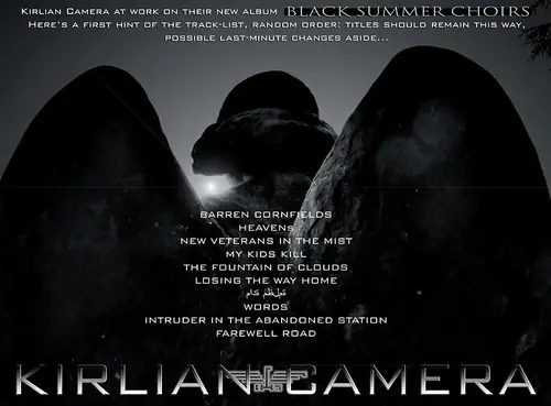 Kirlian Camera flyer