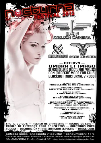 Kirlian Camera flyer