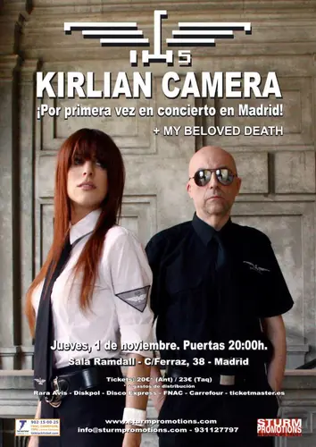 Kirlian Camera flyer