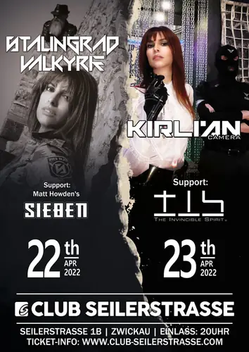 Kirlian Camera flyer