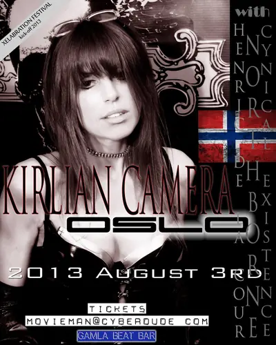 Kirlian Camera flyer