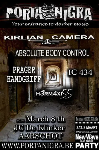 Kirlian Camera flyer