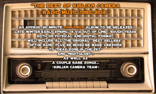 Kirlian Camera flyer