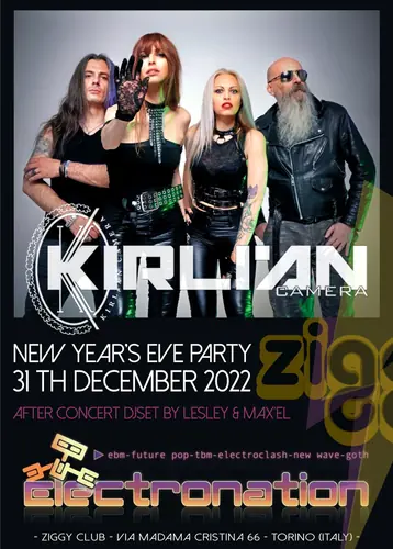 Kirlian Camera flyer