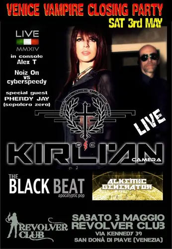 Kirlian Camera flyer