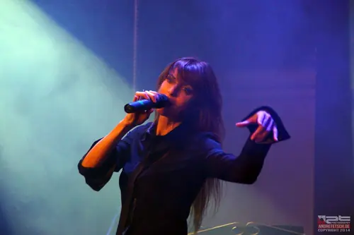 Kirlian Camera, Elena Alice Fossi & band, 2014
