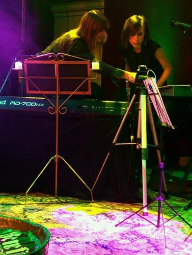 Kirlian Camera, Elena Alice Fossi & band, 2014