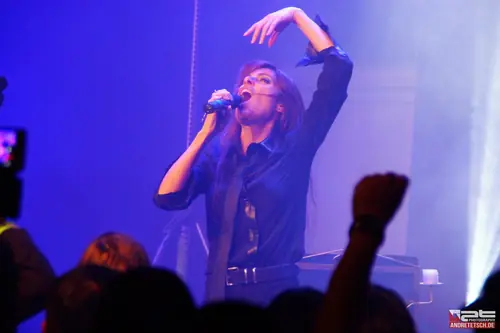 Kirlian Camera, Elena Alice Fossi & band, 2014
