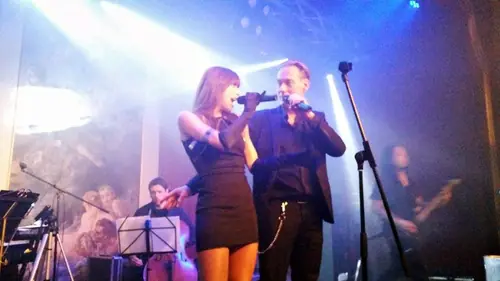 Kirlian Camera, Elena Alice Fossi & band, 2014