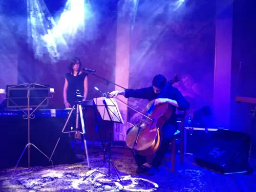 Kirlian Camera, Elena Alice Fossi & band, 2014