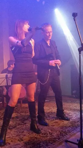 Kirlian Camera, Elena Alice Fossi & band, 2014