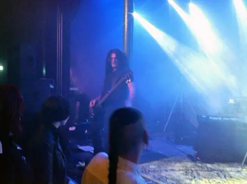 Kirlian Camera, Elena Alice Fossi & band, 2014
