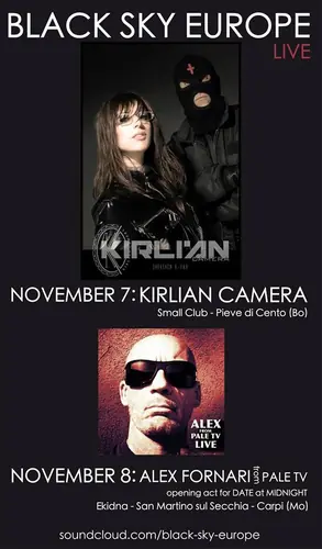 Kirlian Camera flyer