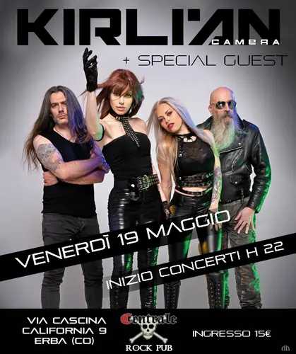 Kirlian Camera flyer
