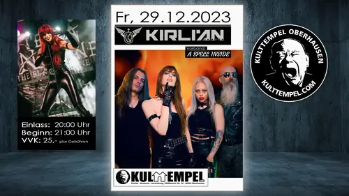 Kirlian Camera flyer