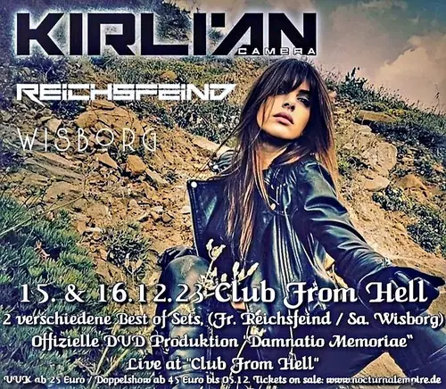 Kirlian Camera flyer