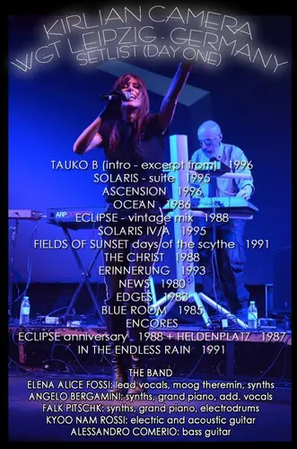 Kirlian Camera, Live 2015