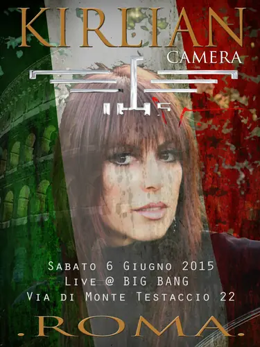 Kirlian Camera flyer