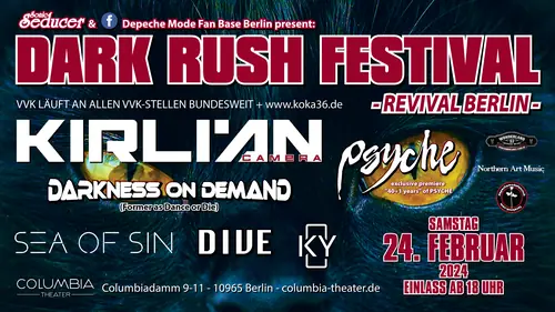 Kirlian Camera flyer