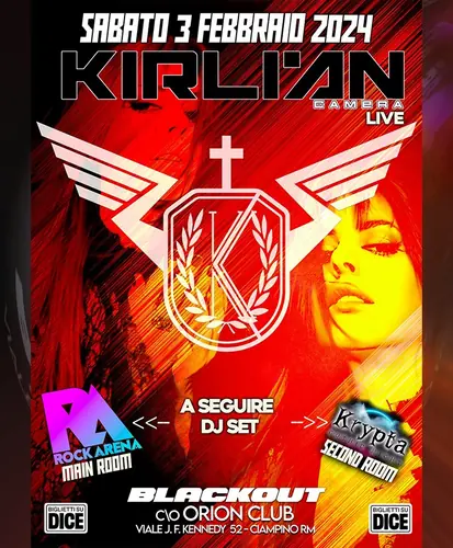 Kirlian Camera flyer