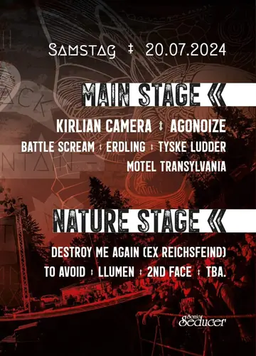 Kirlian Camera flyer