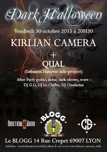 Kirlian Camera flyer