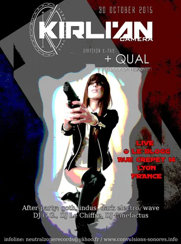 Kirlian Camera flyer