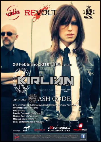 Kirlian Camera flyer