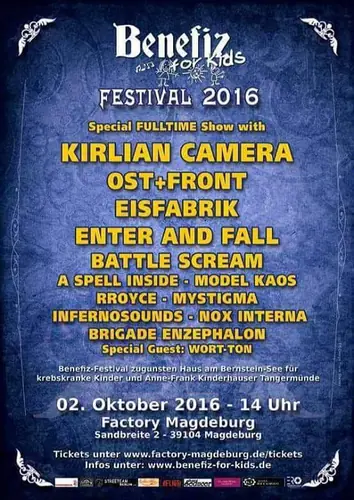 Kirlian Camera flyer